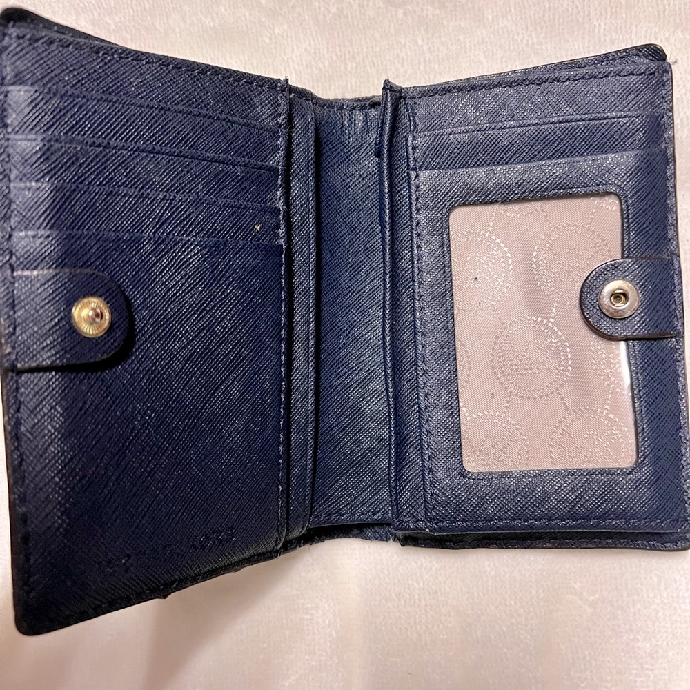 Michael Kors Saffiano Leather Bifold Wallet - Picture 5 of 6